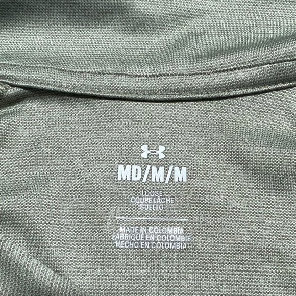 Under Armour Olive Long Sleeve Shirt - Picture 3 of 6